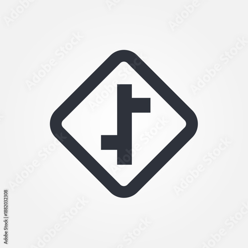 Traffic signs. International road signs isolated on a white background. Priority, warning, prohibition, mandatory, informational, service, and additional signs. Vector illustration. Main signs.