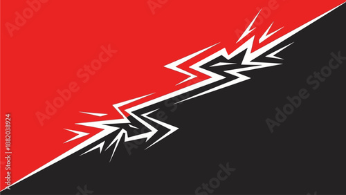 Dynamic Abstract Art Featuring Seta, Diagonal Elements, and Contrasting Colors in a Modern Design Composition