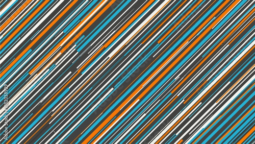 Diagonal stripes pattern with varied colors and textures, showcasing artistry and design concept seta, viewed from a straightforward angle in a digital graphic
