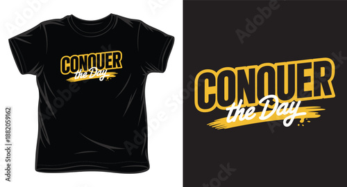 Into the wild t shirt design with mountains, pine forest, sun and deer, let the wilderness call you quote