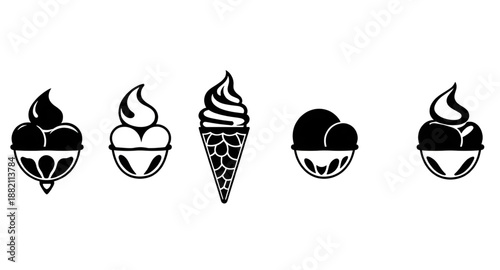 icecreamcone, icecream, silhouette, dessert, sweet, frozen, treat, cone, scoop, food, snack, black, shadow, outline, solid, shape, minimal, simple, flat, vector, illustration, graphic, symbol, icon, i