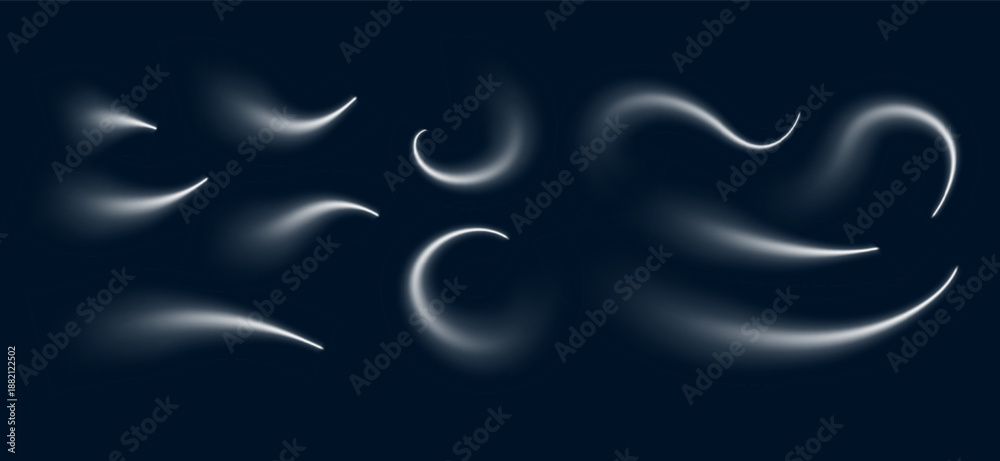 Naklejka premium Snow ice swirl 