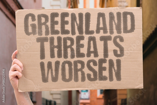 фотографія "Greenland Threats Worsen" Territorial demands escalate tensions