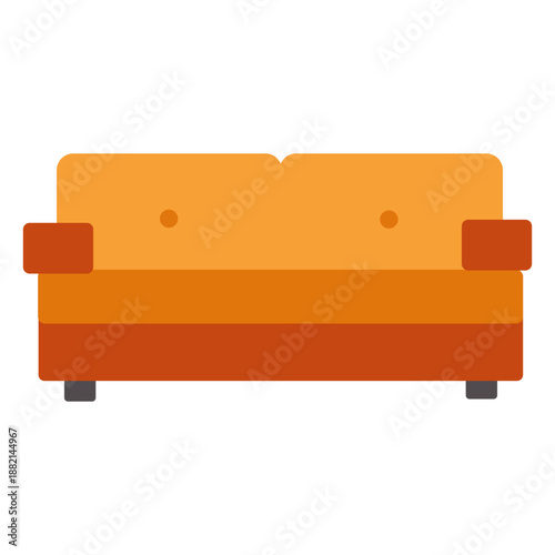 Flat sitting sofa