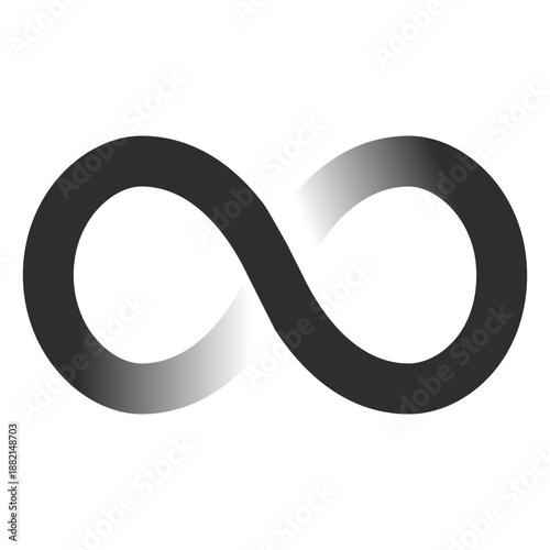 Gradient infinity logo infinite
