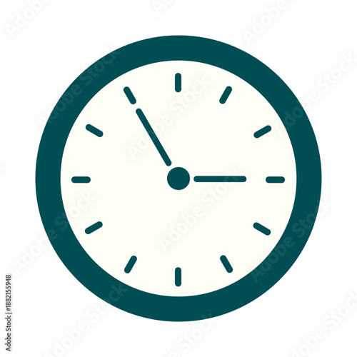 Office flat wall clock Free Download Office flat wall clock - GFXLoad