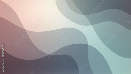 Abstract flowing waves of color and light create a modern background.