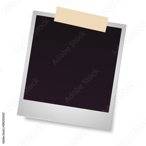 Printed photo frame icon