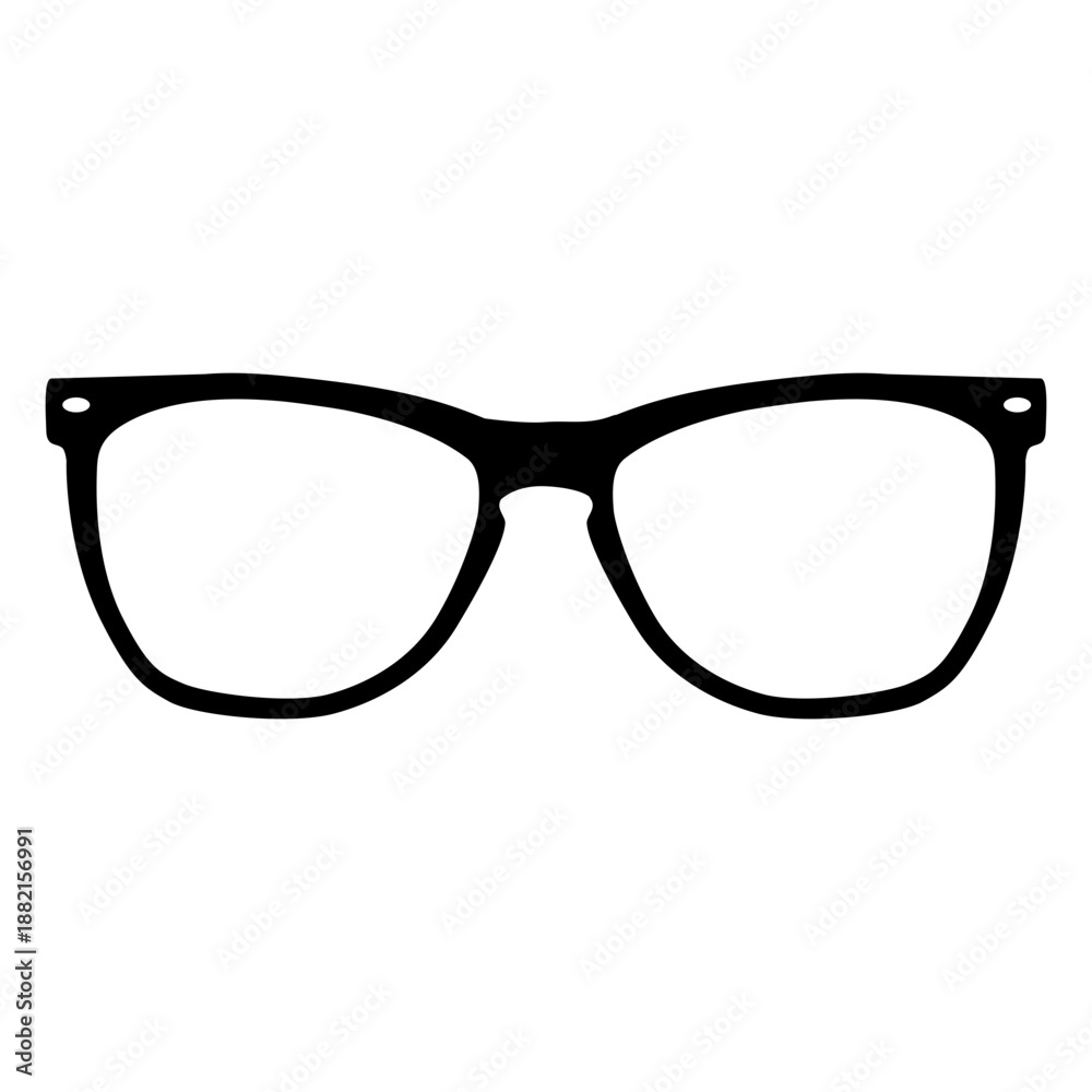 Fototapeta premium Wayfarer sunglasses black frame