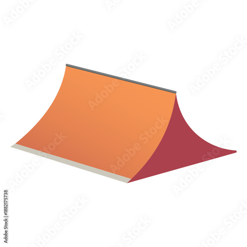 Skate ramp two sides