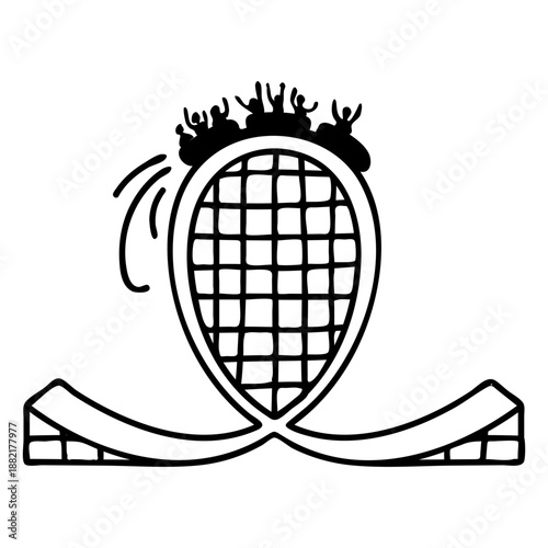 Carnival roller coaster