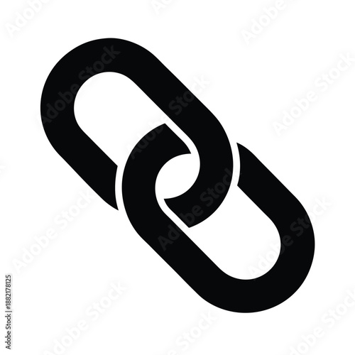 Link Chain Icon Vector Illustration