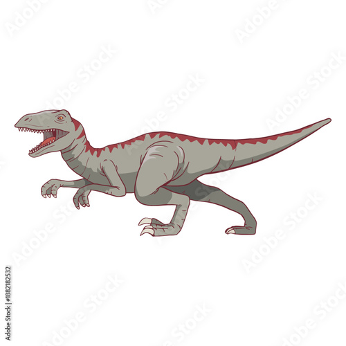 Dinosaur tyrannosaurus rex illustration