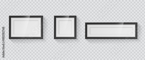 Minimal Photo Frame with Instagram-Style Border, Polaroid Card Look, and Transparent Background