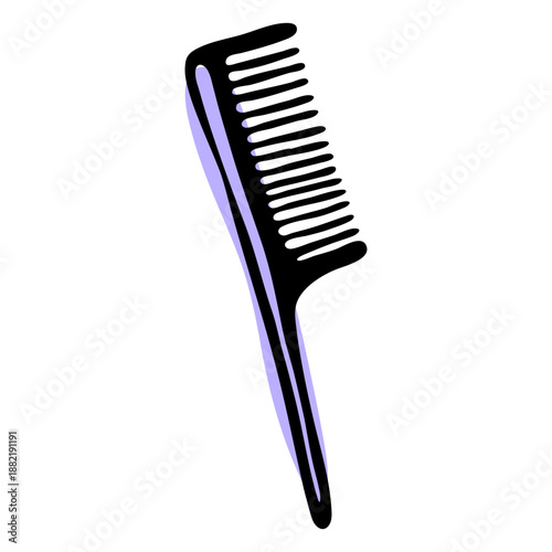 Wide tooth comb duotone