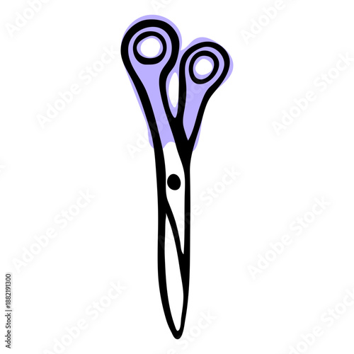 Duotone hair scissors