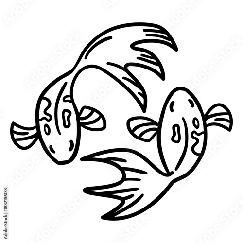 Japan fish koi stroke