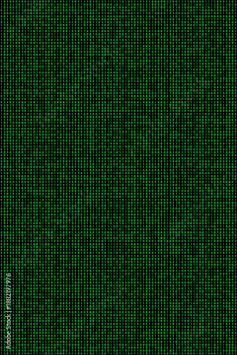 green binary code data stream digital background technology