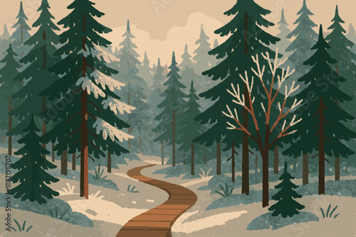 Product forest winter digital punctuation no vector icon sustainable style cyrillic bubbles