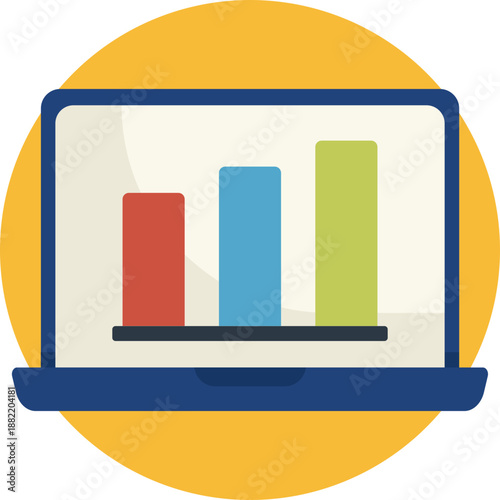 Performance Growth: Represents career progress and improved performance tracked through digital tools.