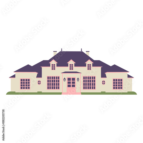 Traditional frontal big house