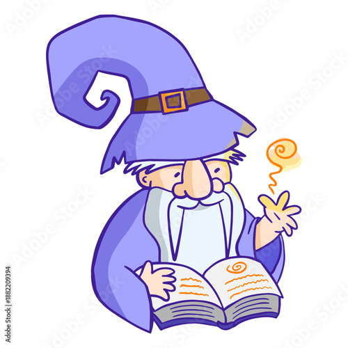 Wizard illustration