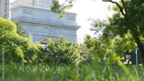Cuadro en lienzo New York City Manhattan Washington Square Park arch, United States