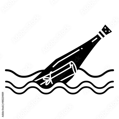 Message in a bottle stroke