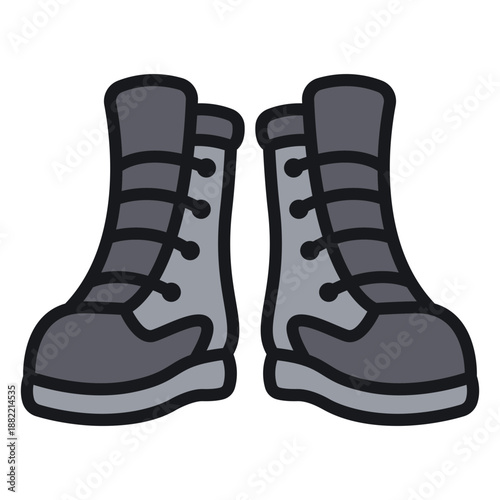 Soldier combat boots