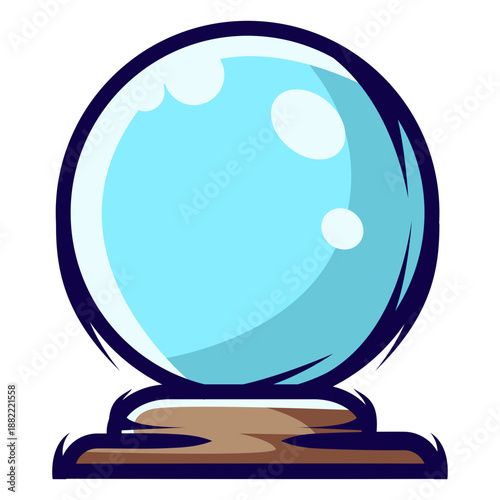 Crystal ball magical