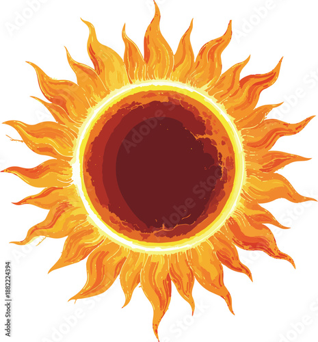 Atmospheric Sun Halo Ring Effect Without Visible Sun Disk Creating Subtle Optical Light Phenomenon