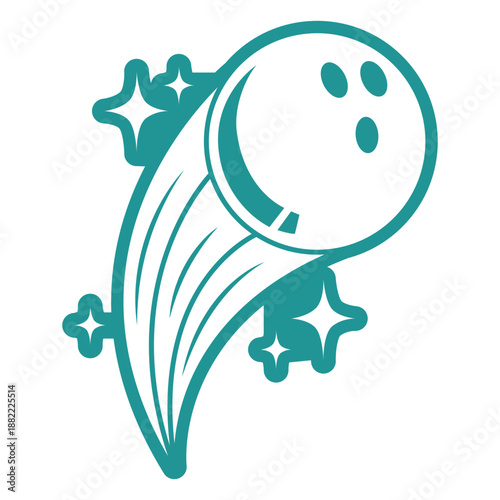 Bowling cut out shooting