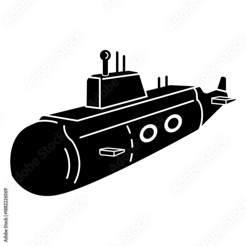 Simple submarine marine transport
