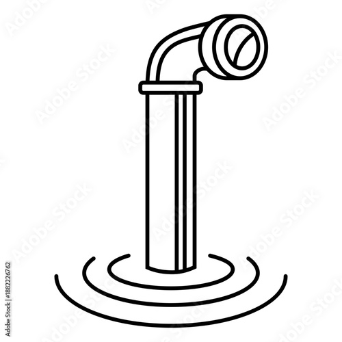 Periscope stroke submarine