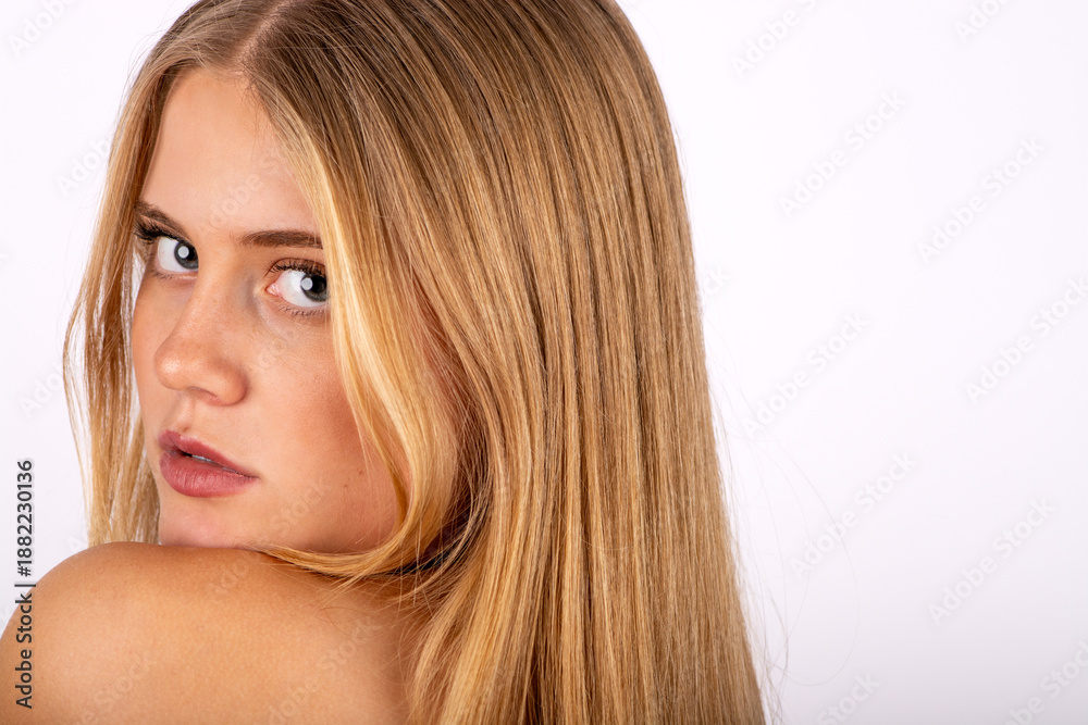 Naklejka premium Gesicht