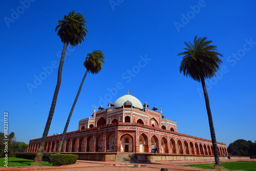 Foto Humayun's tomb is the tomb of the Mughal Emperor Humayun in Delhi, India