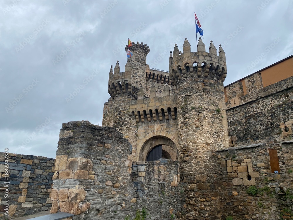 Fototapeta premium Cammino di Santiago - Ponferrada