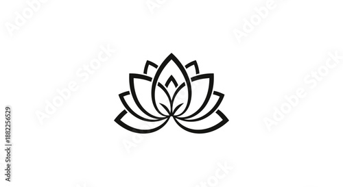 Compass rose navigation icon isolated on white background for direction