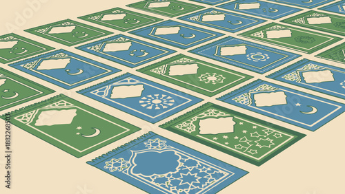 A minimalist composition of high-quality digital assets showcasing modern creative concepts for professional stock photography collections