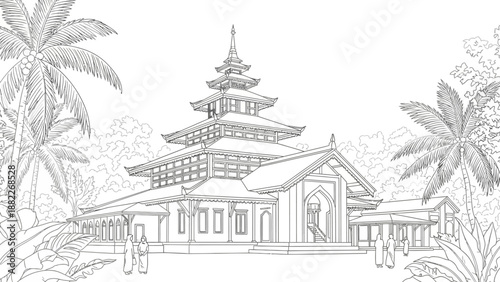 A minimalist composition of high-quality digital assets showcasing modern creative concepts for professional stock photography collections