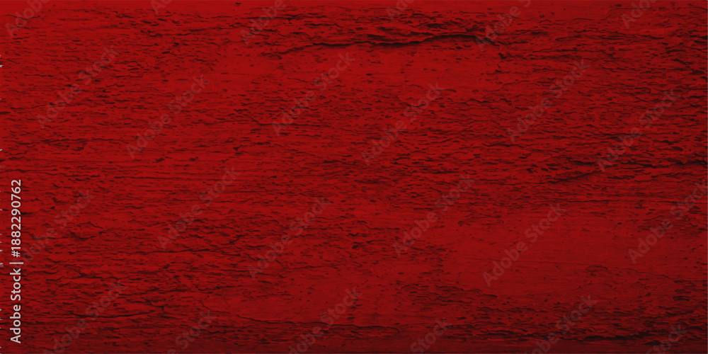 Obraz premium Aged red grunge wall texture with a dark vintage pattern on a rough weathered surface creates a dirty textured backdrop for industrial design