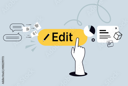 Creative business banner. Vector illustrations for web banner, social media banner, business presentation, marketing material. 