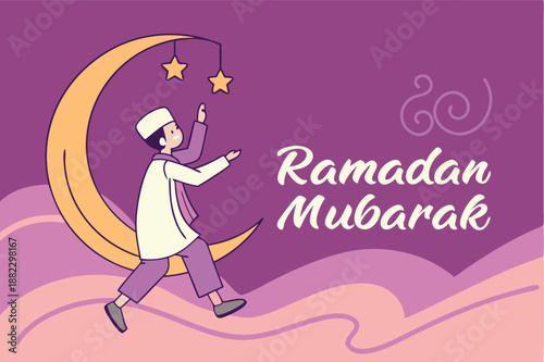 Tik Tok Template For Ramadan Mubarak Wishes With