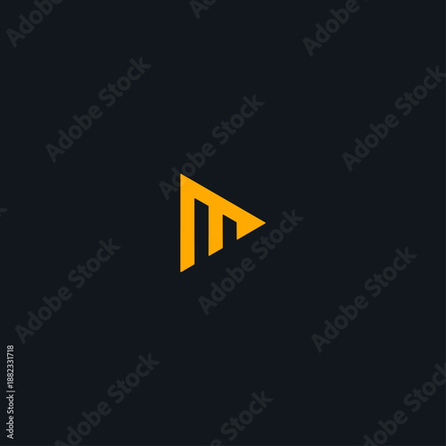 Free Download Letter M logo icon flat vector design - GFXLoad