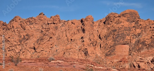 Wallpaper Mural Red rock formations against a vibrant blue sky. Torontodigital.ca