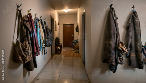 Wallpaper Mural Echoes in the Hallway Torontodigital.ca