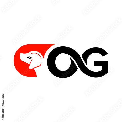 Modern Dog Wordmark Logo Design for Pet Brand, Veterinary and Animal Business