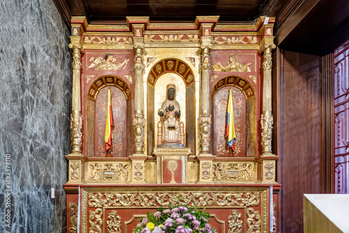 Santuario de Monserrate Iglesia de Nuestra Senora de Monserrate Bogota, Colombia.