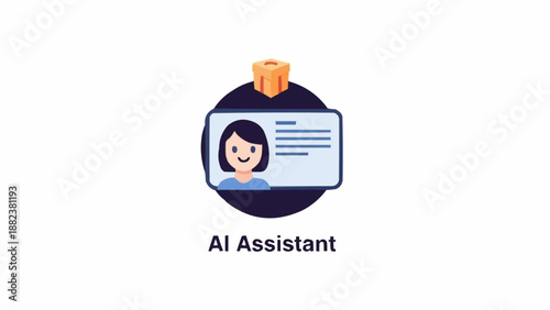 AI Assistant Robot Identification Card.
