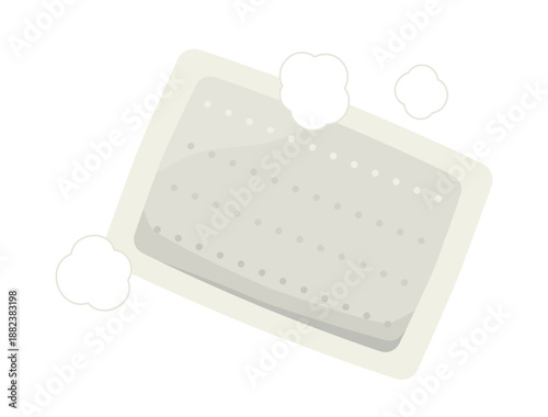 使い捨てカイロをイメージしたイラスト